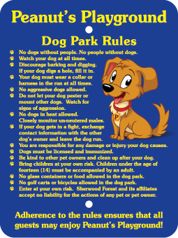 Dog Park Rules