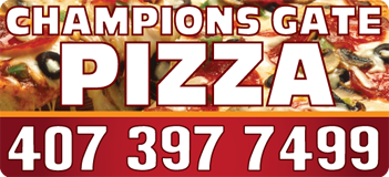 Magnetic Car Topper Pizza Sign